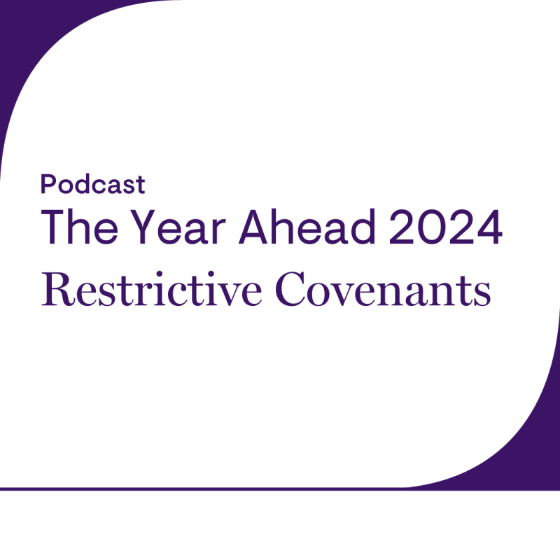 The Year Ahead 2024 Restrictive Covenants Jackson Lewis